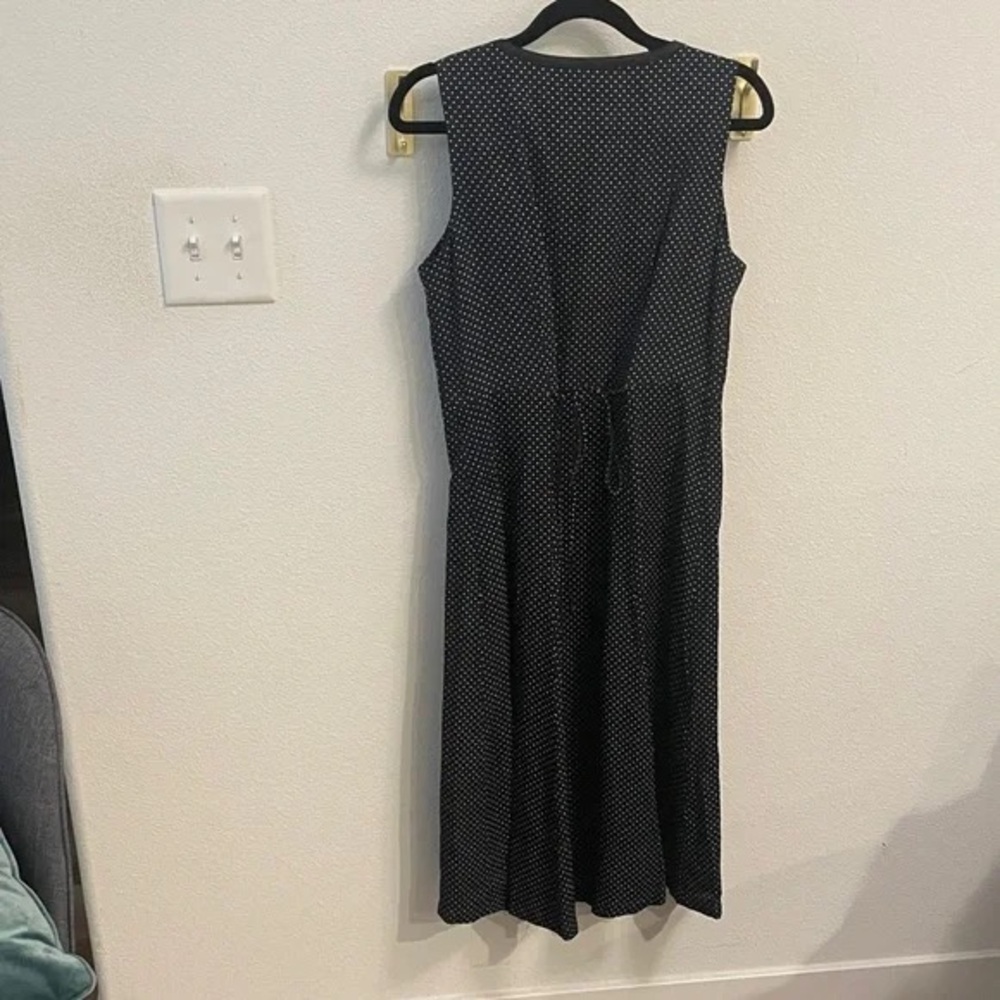 Pendleton Black and White Button-Down Midi Dress - image 3